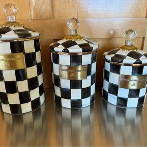 Mackenzie Childs Canister Set
